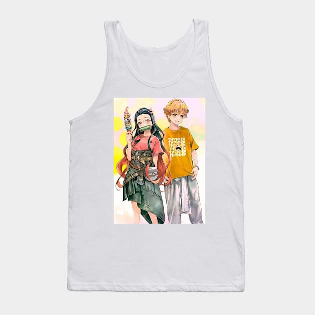 animation cperet Tank Top by GEULISPISAN